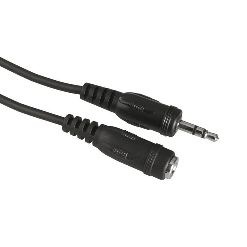 Câble audio, fiche jack mâle 3,5mm - 2 fiches RCA mâles, stéréo, 1