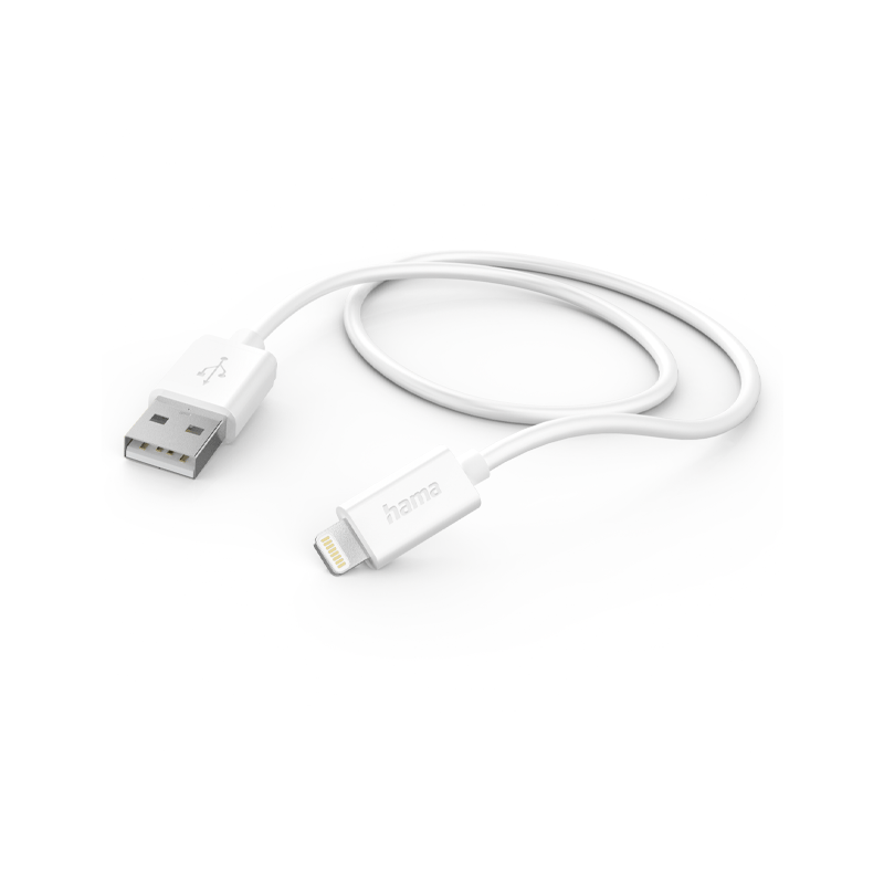 CABLE USB LIGHTNING 1 M (GRIS)