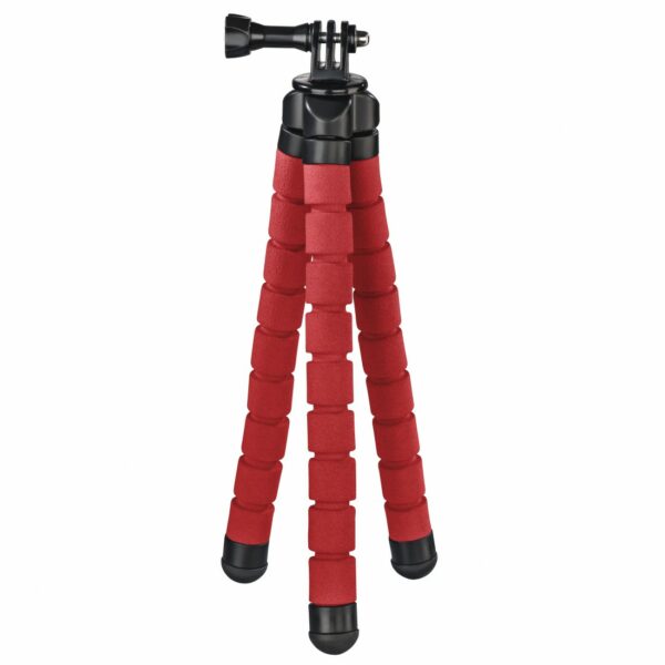 Hama Trépied "Flex" pour smartphone et GoPro, 26 cm, Rouge – Image 2