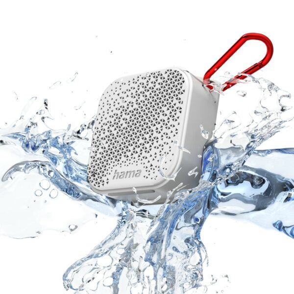 Enceinte Bluetooth® « Pocket 2.0 » Hama , étanche, 3,5 W, Blanche – Image 5