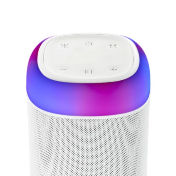 Enceinte Bluetooth® Hama « Shine 2.0 » LED 30 W, Blanc – Image 4