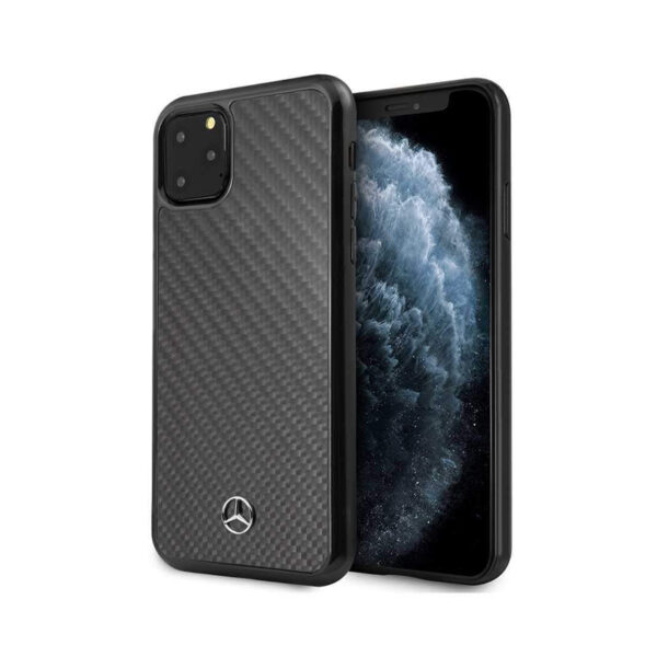 Coque rigide Mercedes-Benzl pour iPhone 11 Pro - Noir