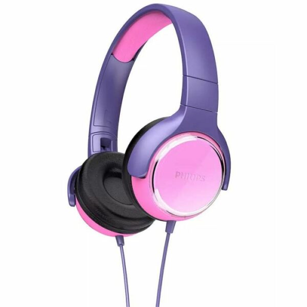 Casque Kids Filaire avec Micro PHILIPS TAKH301PK/00, Rose