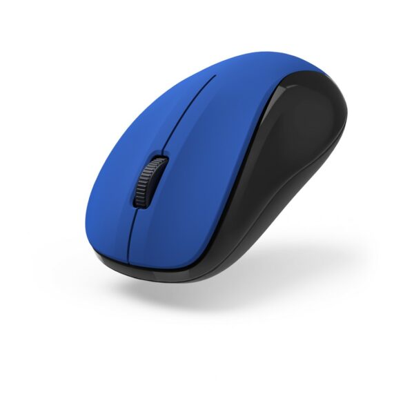 Souris optique sans fil Hama "MW-300 V2" à 3 boutons silencieuse, Bleu