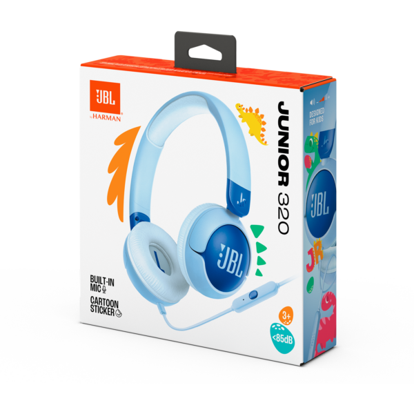 JBL Junior 320 Casque Kids Filaire, Bleu – Image 6